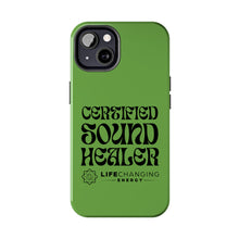 Load image into Gallery viewer, Certified Sound Healer Phone Case - Green