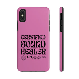 Certified Sound Healer Phone Case - Pink