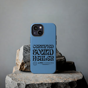 Certified Sound Healer Phone Case - Blue