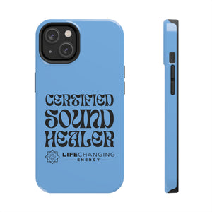 Certified Sound Healer Phone Case - Blue