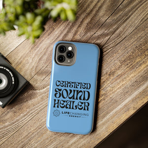 Certified Sound Healer Phone Case - Blue