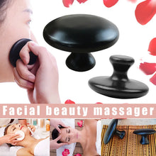 Load image into Gallery viewer, Smooth Mushroom Shape Face Massage Lava Basalt Hot Stone