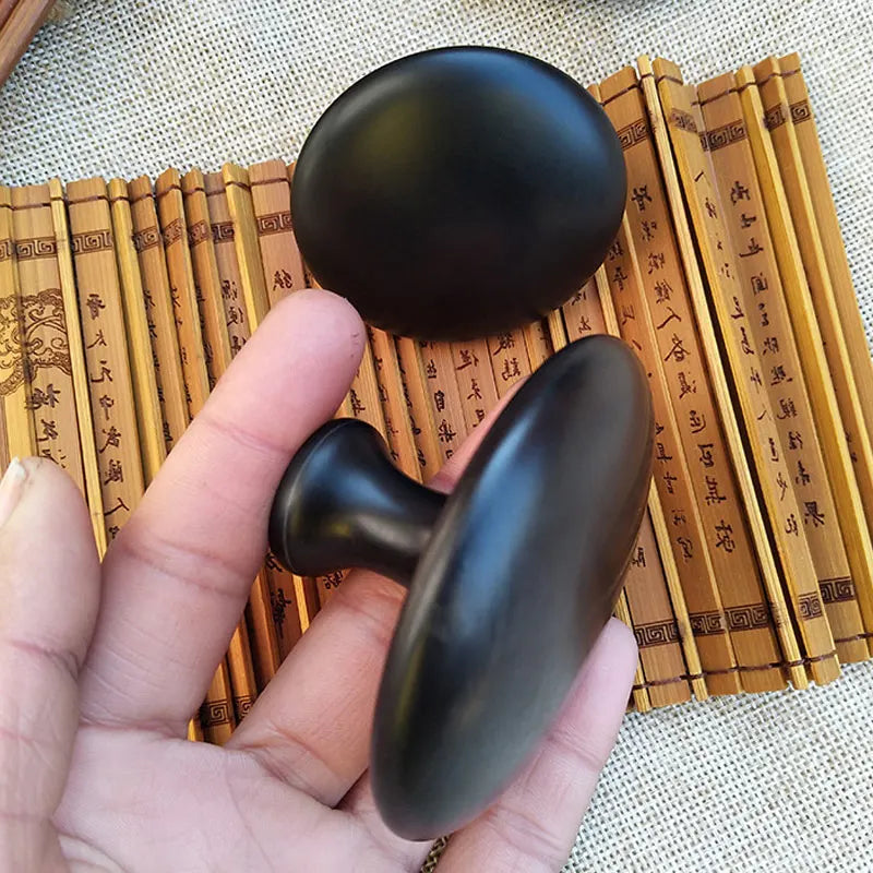 Smooth Mushroom Shape Face Massage Lava Basalt Hot Stone