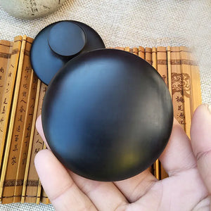 Smooth Mushroom Shape Face Massage Lava Basalt Hot Stone