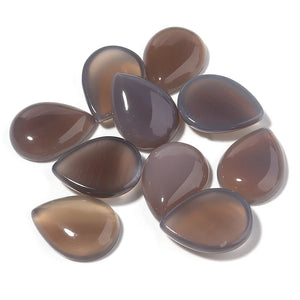 5/10pcs Natural Waterdrop Crystal Cabochon Stones