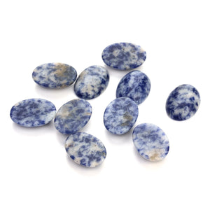 2/5/10pcs per Pack Natural Crystal Oval Shape Cabochon Stones