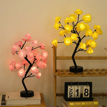 Load image into Gallery viewer, LED Rose Flower Table Lamp