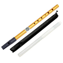 Load image into Gallery viewer, Irish Tin Whistle Key of C or D + FREE Case and Storage Bag