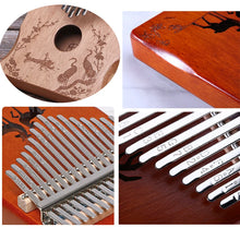 Load image into Gallery viewer, 17 Keys Portable Tuned Kalimba Thumb Piano