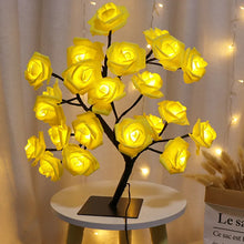 Load image into Gallery viewer, LED Rose Flower Table Lamp