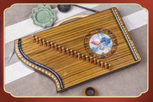 Load image into Gallery viewer, 21 Strings Portable Mini Guzheng + FREE Carrying Bag
