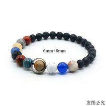 Load image into Gallery viewer, Natural Stone Solar System Bracelet