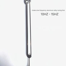 Load image into Gallery viewer, 10Hz-15HzLow Frequency Tuning Fork + FREE Pouch and Mallet