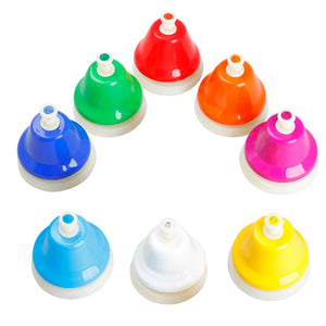 8-Note Colorful Hand Bell