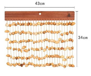 African Pala and Kenari Nut Wind Chimes