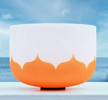 Load image into Gallery viewer, 7 Chakra Quartz Crystal Singing Bowl Set - Lotus Chakra Colored + FREE GIFTS