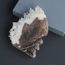 Load image into Gallery viewer, Quartz Butterfly Girl - Hand Carved