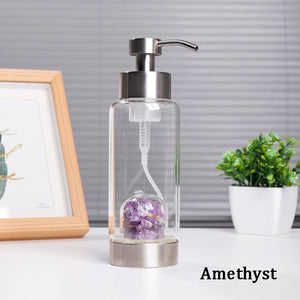 Gemstone Crystal Soap Dispenser