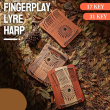 Load image into Gallery viewer, 17/31 Strings Fingerplay Lyre Harp Chromatic Thumb Piano