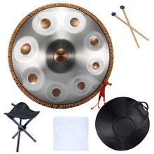 Load image into Gallery viewer, 22inch, 9 Notes Handpan Drum - D Minor