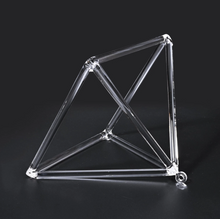 Load image into Gallery viewer, 14 inch Crystal Singing Pyramid + FREE Case and Mallet