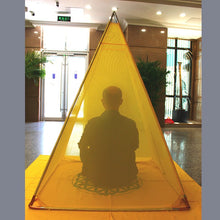 Load image into Gallery viewer, Nubian 72 Degree Meditation Pyramid with FREE cover and mat